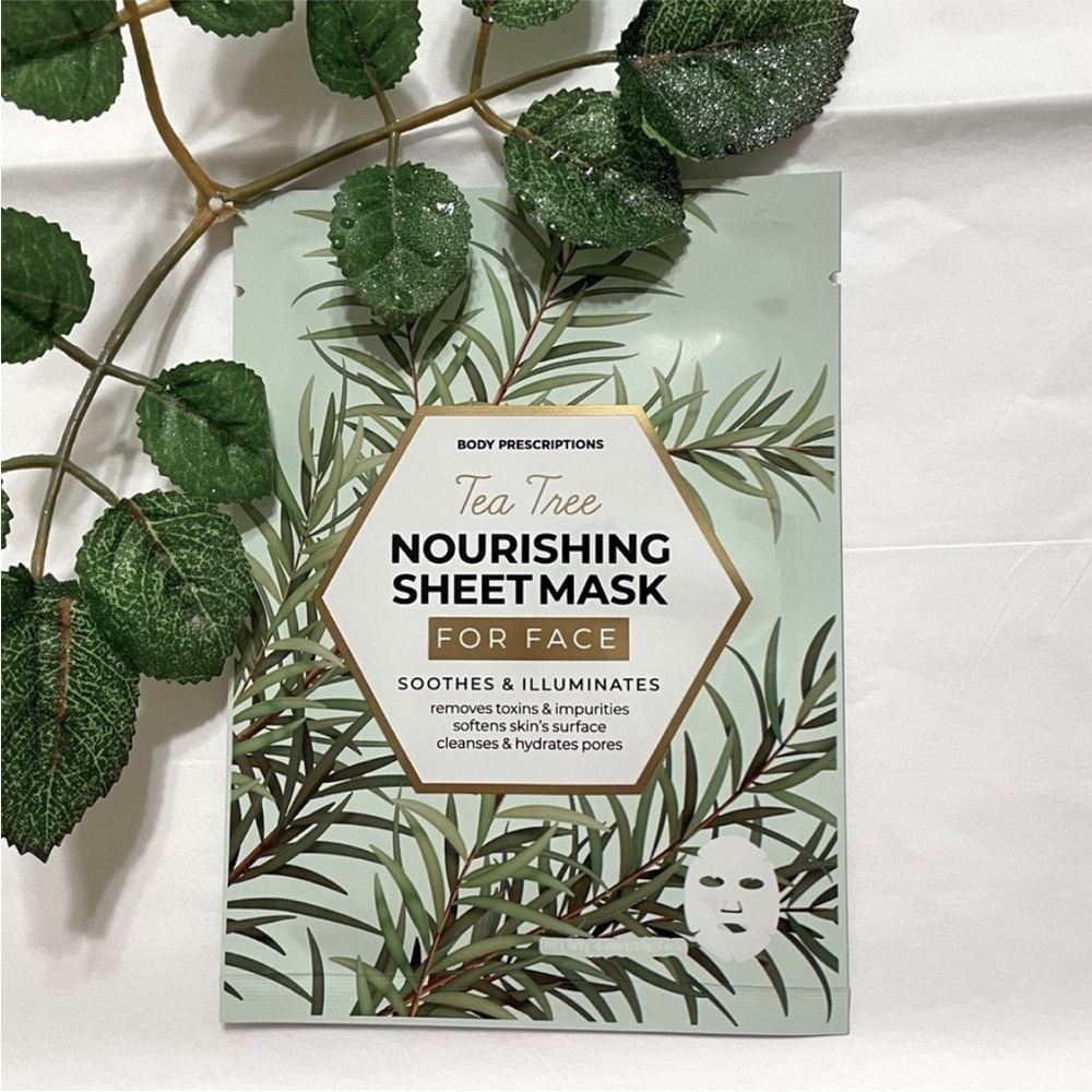 New $5ea OR 5/$15 Tea Tree Nourishing Sheet Face Mask